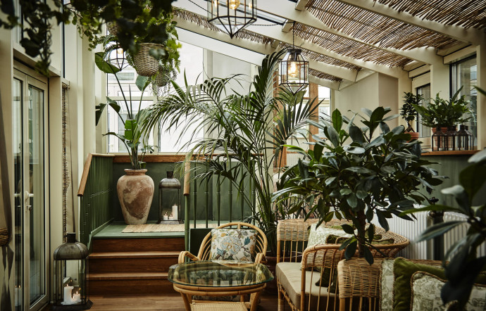 The Conservatory, le rooftop ouvert aux clients et aux visiteurs.