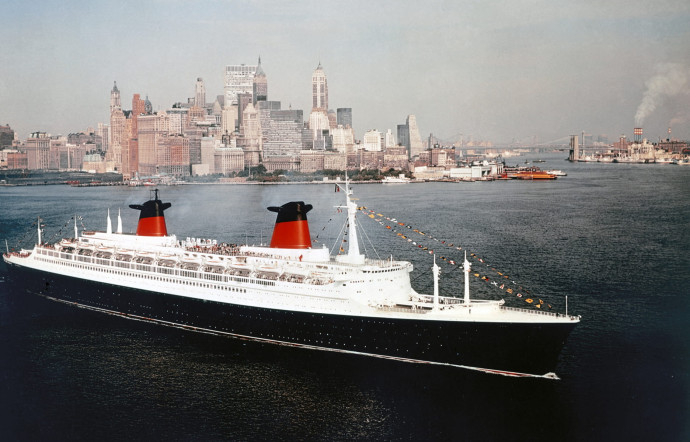 Le France à New York, 1960.