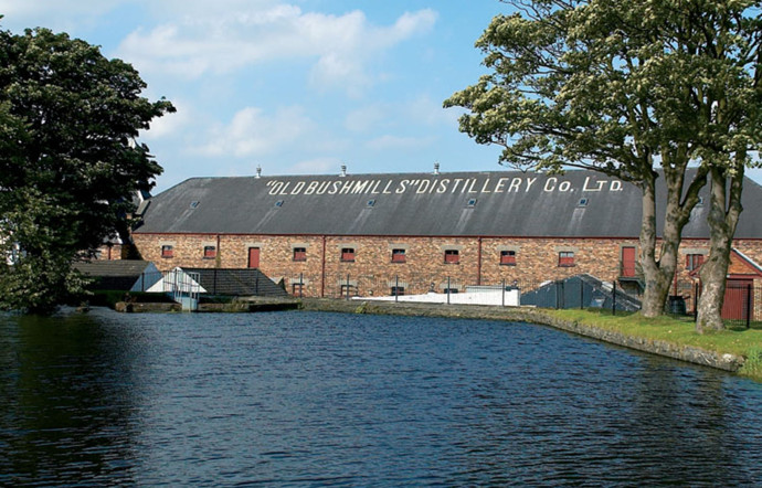 La distillerie d’Old Bushmills.