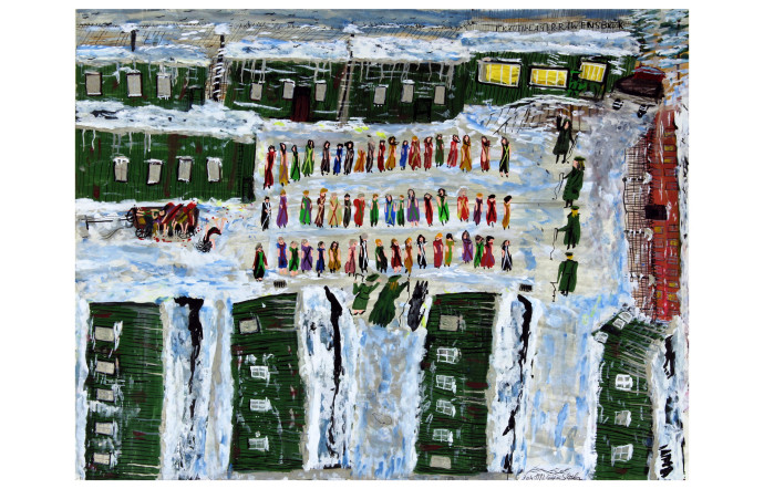 Art contemporain : Frauenlager Ravensbrück, Ceija Stojka, Fondation Antoine-de-Galbert.