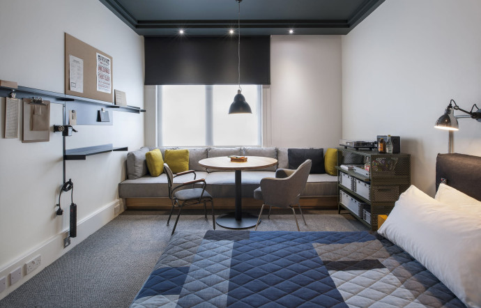 L’une des 258 chambres de l’Ace Hotel London Shoreditch.