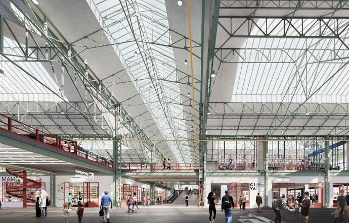 L’artère centrale.