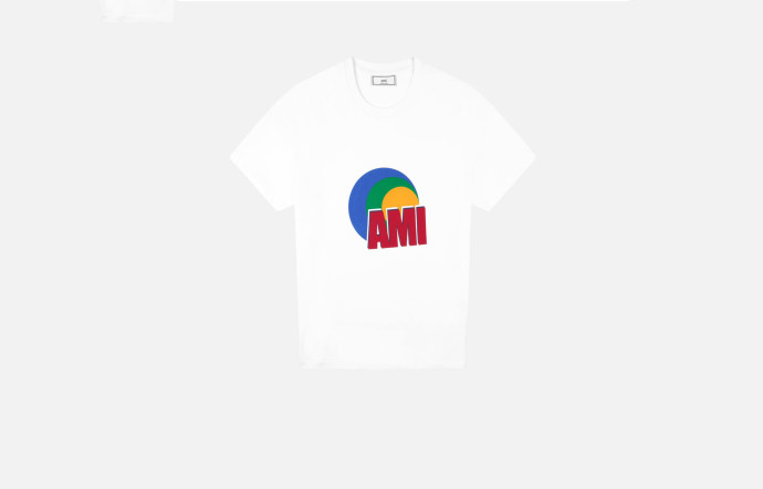 Tee-shirt imprimé, AMI.