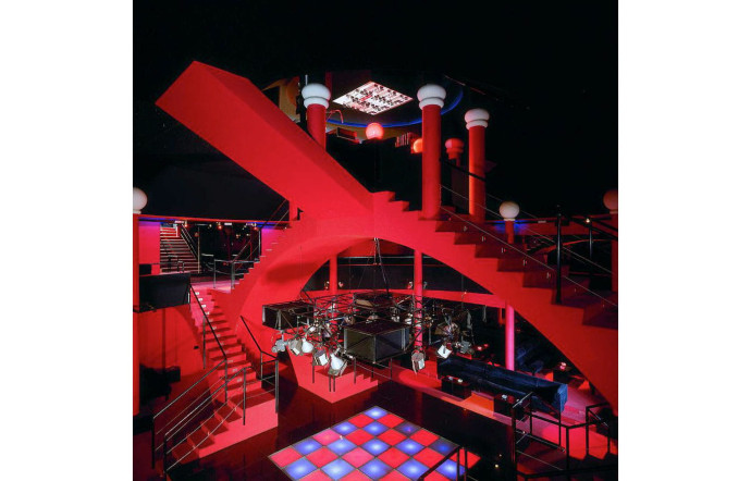Expos du printemps : Discotheque Flash Back, Borgo San Dalmazzo, ca. 1972.
