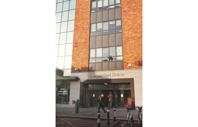 Le groupe a quitté son siège historique de Middle Abbey Street, en 2004, pour cet immeuble de Talbot Street.