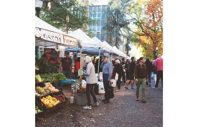 Farmers’ markets à Porland.