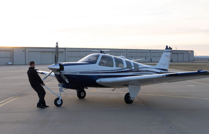 L’usine Beechcraft de Wichita (Kansas) produit le Bonanza depuis 1947, un record de longévité inégalé dans le monde de l’aviation.