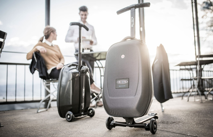 La Micro Luggage de Micro, en collaboration avec Samsonite.