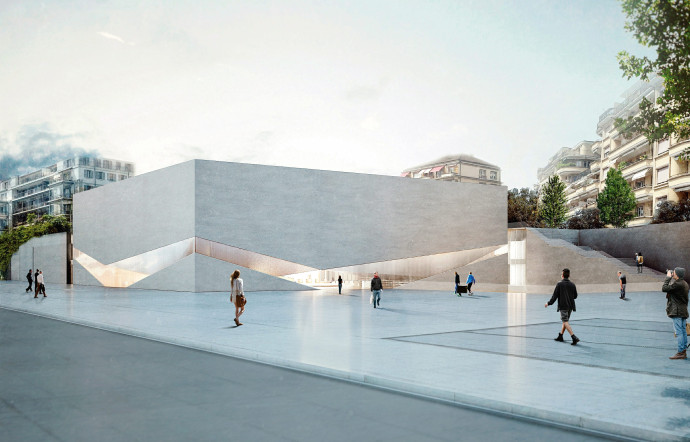 Quand les musées investissent les friches industrielles… le Mudac, à Lausanne, prendra ses quartiers en 2019 dans d’anciennes halles à locomotives.