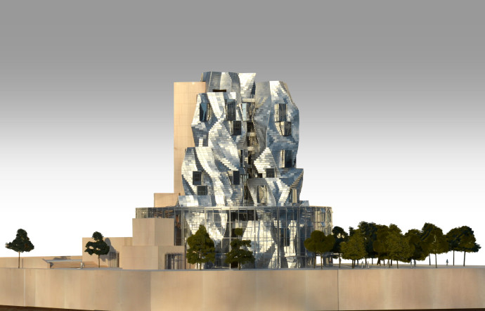L’architecte a une fois de plus deployé son style si reconnaissable.