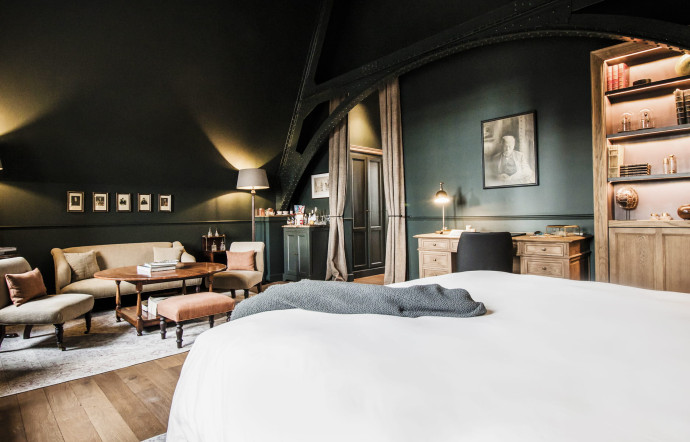 1898 The Post, Gand, Belgique. Le Loft, sous les toits.