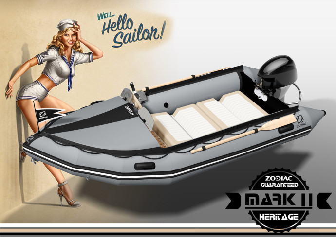 Hello sailor ! L’iconique Mark II de Zodiac a été revisité tout en restant fidèle à son héritage.