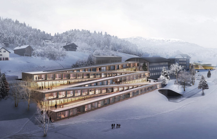 Le futur Hôtel des Horlogers d’ Audemars Piguet, imaginé par BIG.