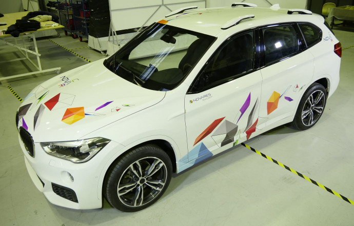 VIDEO : Novares dévoile un concept-car innovant à la Station F