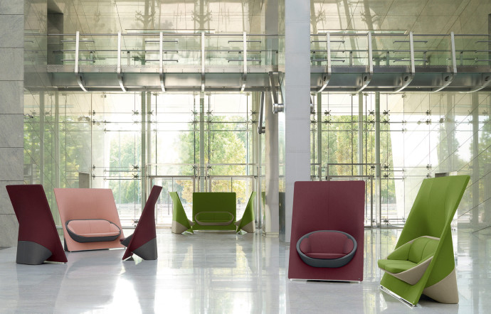 Banquettes « Wyspa », Artek by Espace cloison.