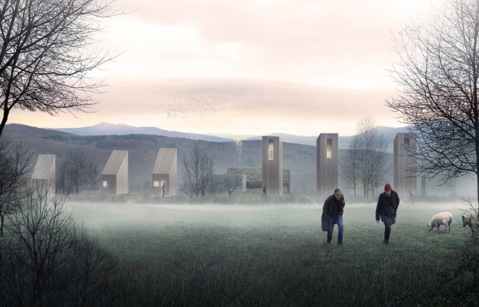L’hôtel a été imaginé par le studio Reiulf Ramstad Arkitekter, basé à Oslo.