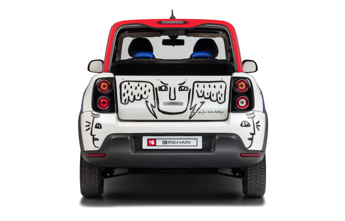 E- Méhari x Jean-Charles de Castelbajac.