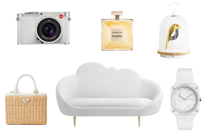 Shopping au féminin : de beaux objets blancs