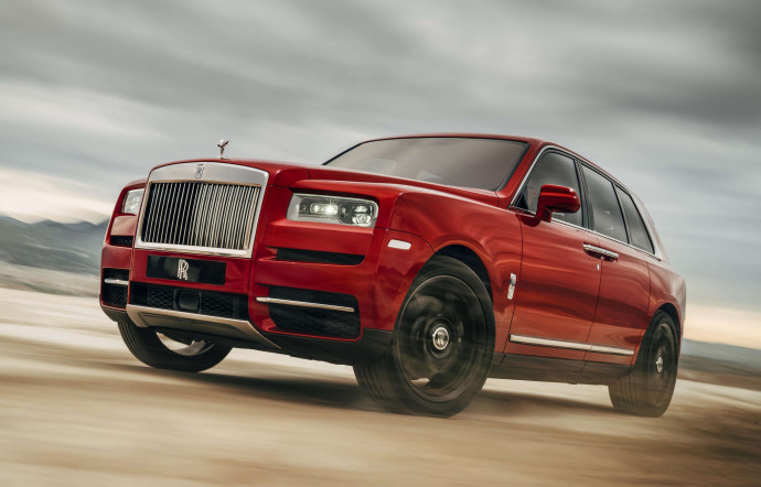 Rolls-Royce Cullinan est le premier SUV du constructeur britannique.
