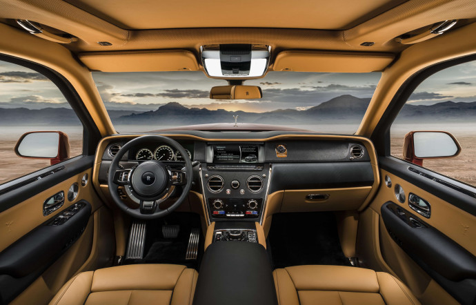 Rolls-Royce Cullinan est le premier SUV du constructeur britannique.