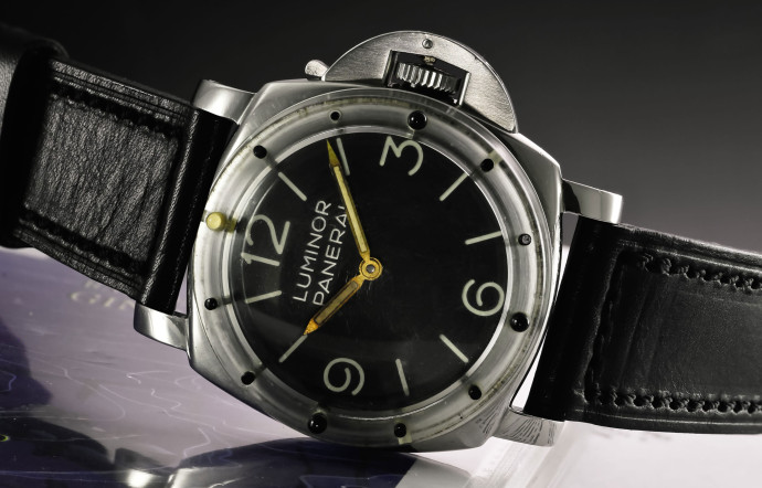 Les Panerai Luminor des années 50 sont recherchées parce qu’elles étaient fabriquées à quelques dizaines d’unités par an.