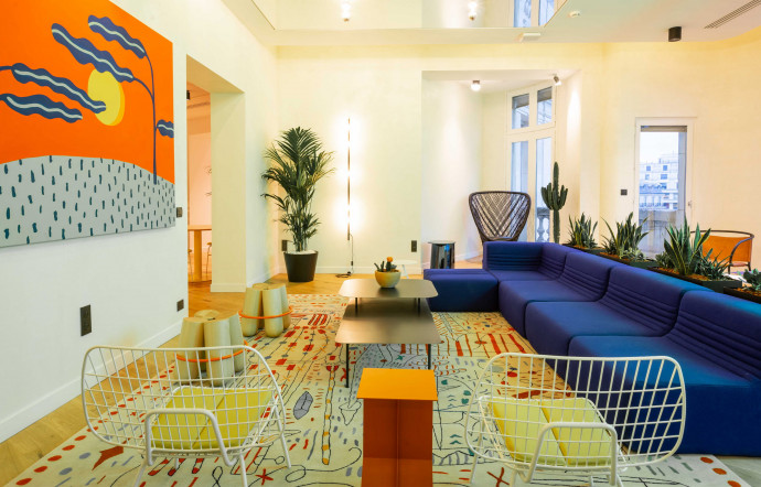 Diaporama : Le nouvel espace Wework des Champs-Elysées