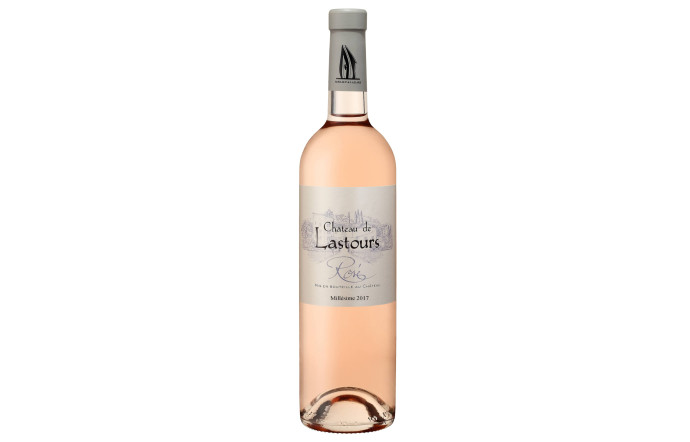 Château de Lastours rosé, prix 9 €.