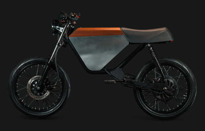 Onyx Motorbikes relance les cyclomoteurs ! Ici, le modèle RCR.