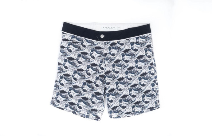 Short de bain Hokusai, Mackeene.