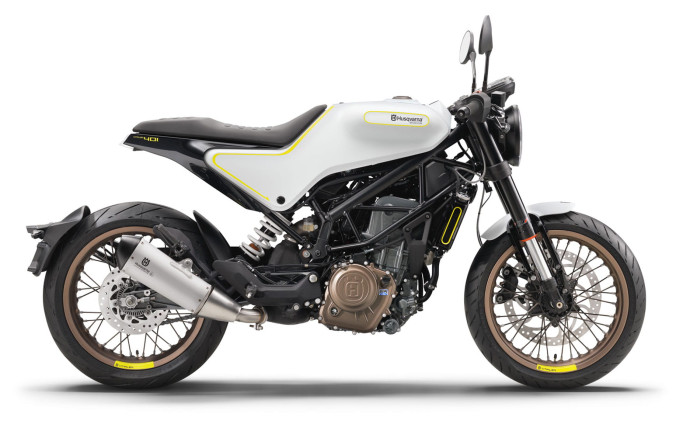 La Vitpilen 401 de Husqvarna.