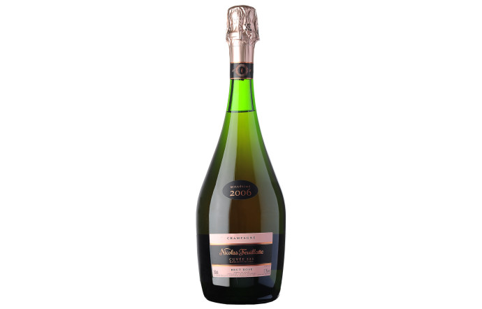 Nicolas Feuillatte cuvée spéciale rosé. Prix 35 €.