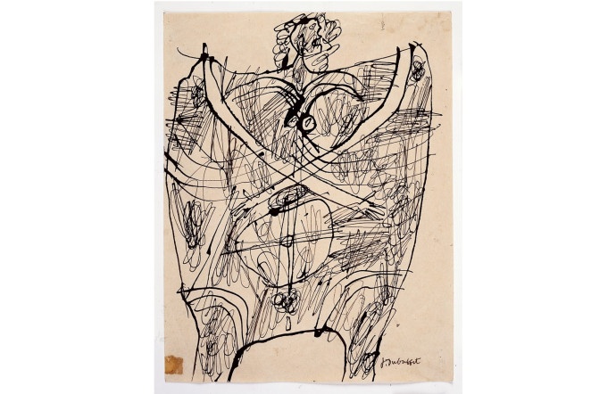 Corps de dame, Dubuffet, juin-août 1950.