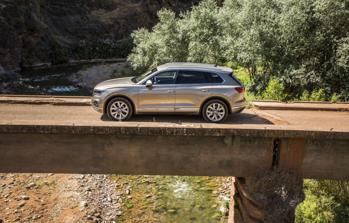 Rendez-vous au Maroc pour le test du nouveau Touareg de Volkswagen.