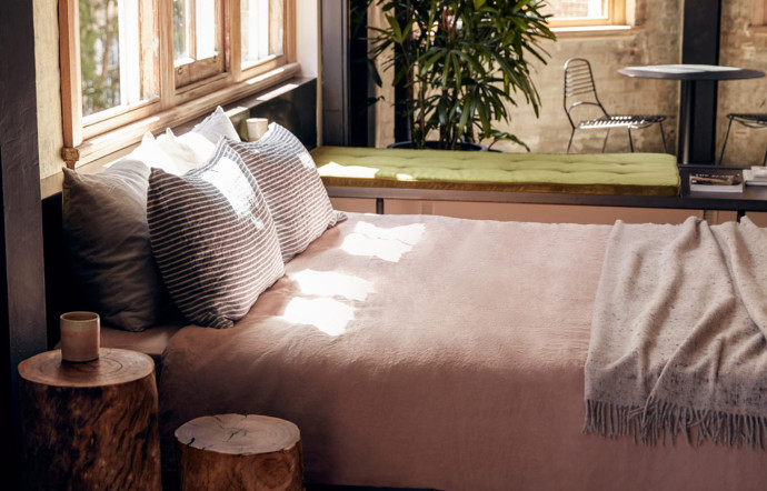 L’une des 29 chambres du Paramount House Hotel.