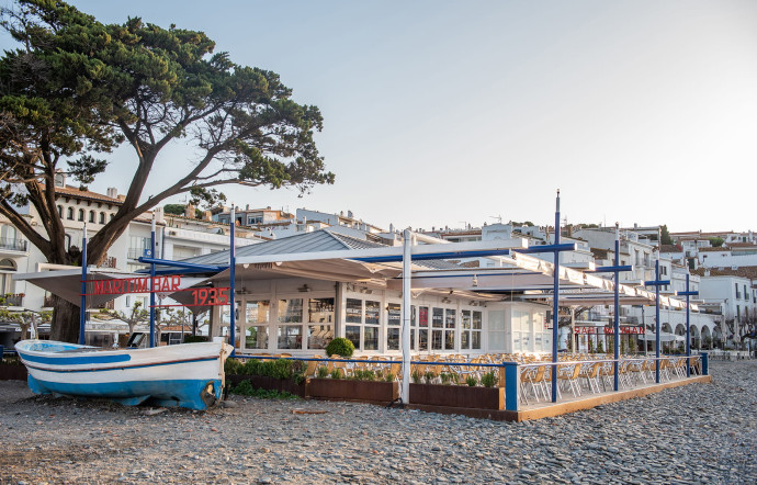 L’un des bars historiques de la ville, le Marítim, construit en 1935.