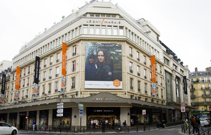 Paris : Canada Goose investit le BHV Marais pour la semaine du design