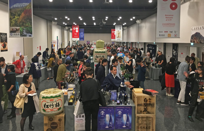 Le Salon du Saké, en octobre dernier à Paris.