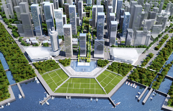 A Shenzhen, le quartier de Qianhai continue sa mutation