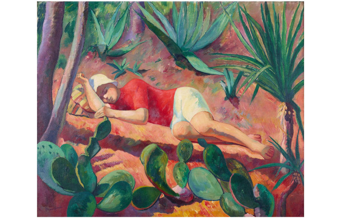 Enfant endormi, Claude Manguin, 1912.