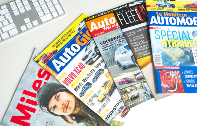 Outre Le Moniteur automobile et AutoGids, le groupe Produpress édite le mensuel néerlandophone AutoWereld et les suppléments Miles (gratuit dédié au masculin lifestyle haut de gamme, 4 numéros par an) et le hors-série Fleet & Leasing (consacré aux voitures de société).