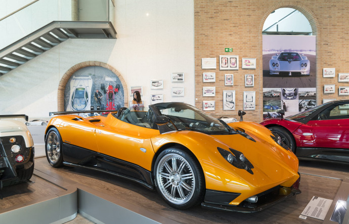 San Cesario sul Panaro, petite commune de la province de Modène, accueille l’usine Pagani – d’où 40 voitures sortent chaque année, pas une de plus – et le musée, inauguré en 2016.