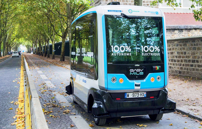 Navettes autonomes, RATP.