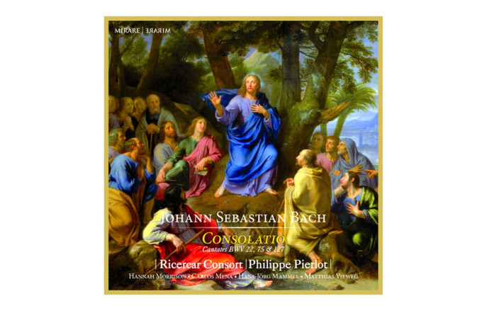 Consolation, trois cantates de Bach, Philippe Pierlot, Ricercar Consort, Mirare.
