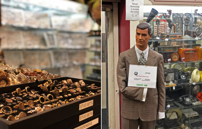 The Missing Link, Showplace Antique Center, 40 W 25th St, boutique 108, tél. +1 212-645-6928, www.missinglinknyc.com.