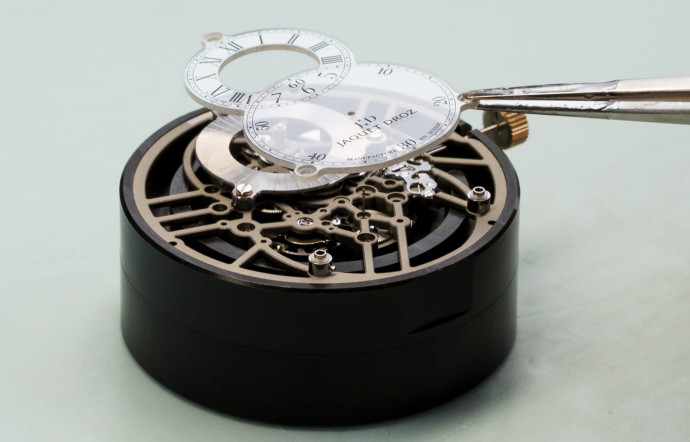 Grande Seconde Skelet One, boîtier 41 mm en or rouge, mouvement squelette mécanique à remontage automatique, bracelet en alligator, 34 300 €.