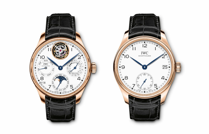 La Portugaise, à l’imposant boîtier de 43 mm, rompt avec les codes de l’époque.
