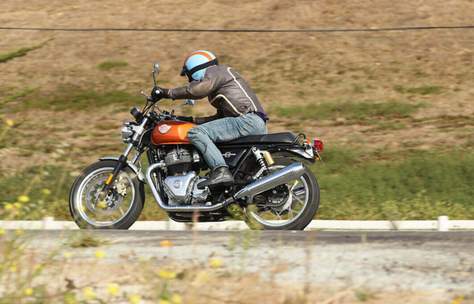 Royal Enfield Interceptor.