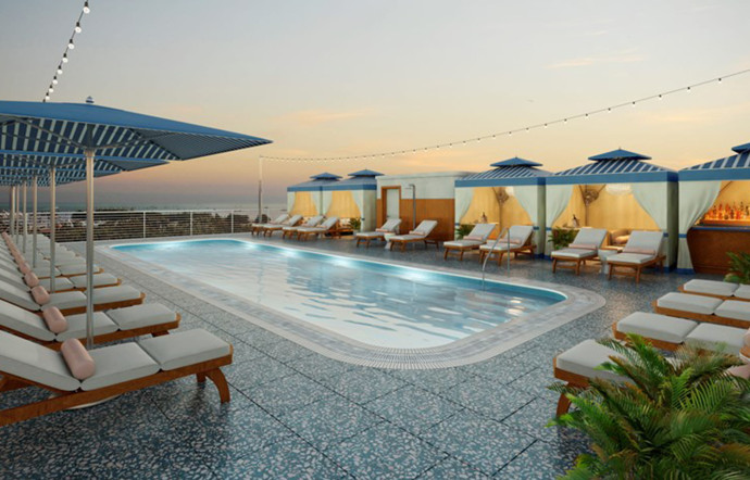 La piscine du Mr C. Coconut Grove. www.mrccoconutgrove.com