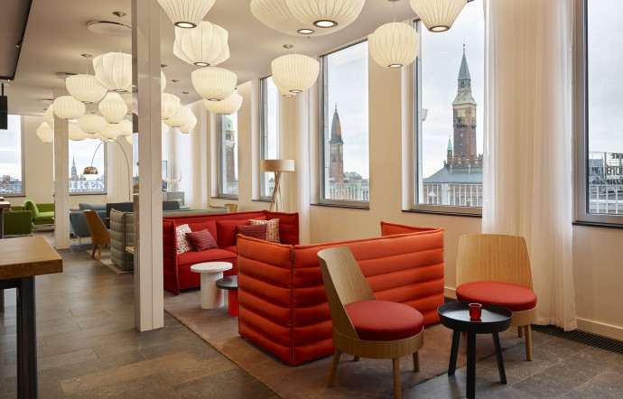 Le « sky bar » est ouvert au public.