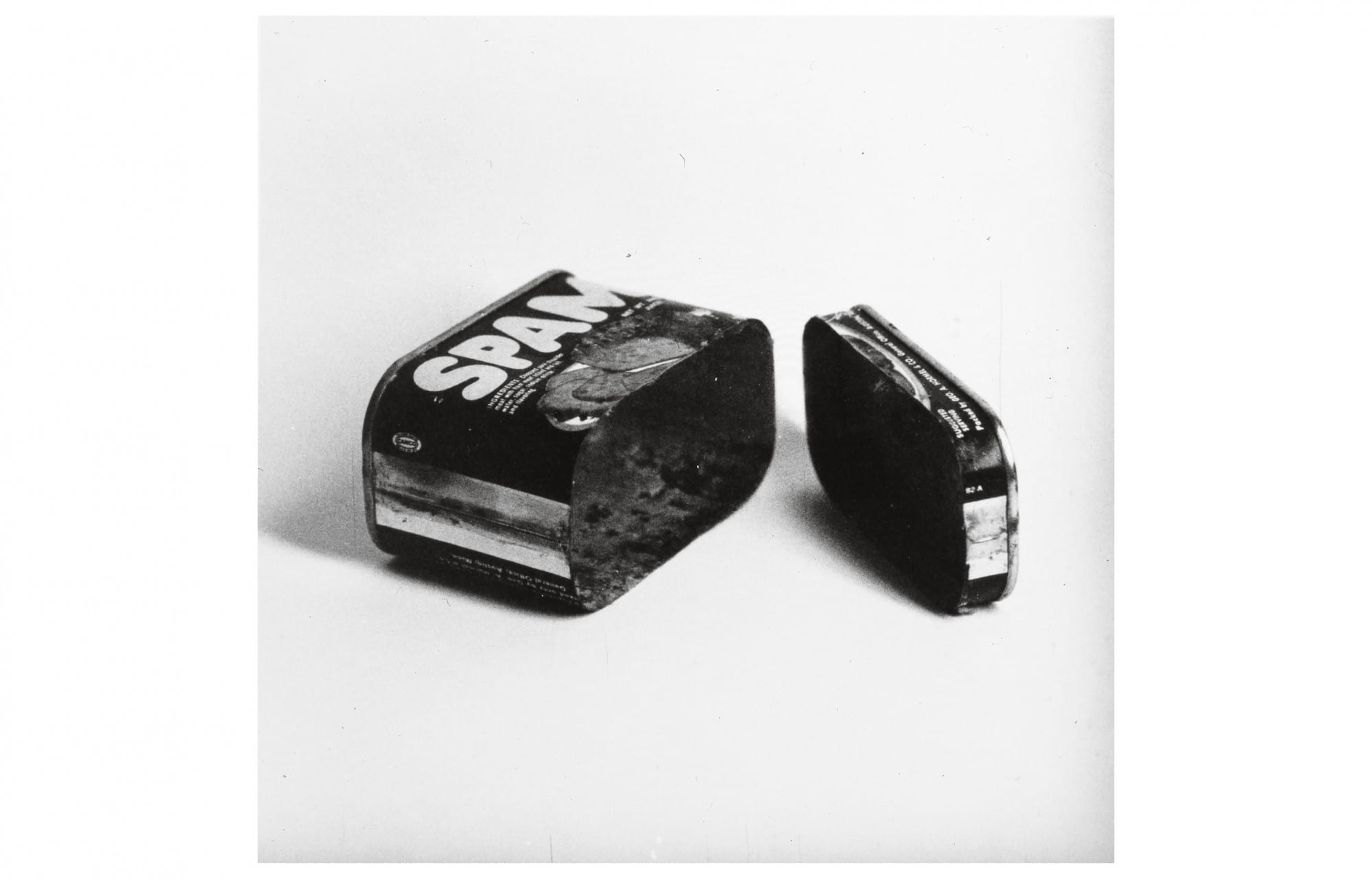 Spam (Cut in Two), 1961, Ed Ruscha.